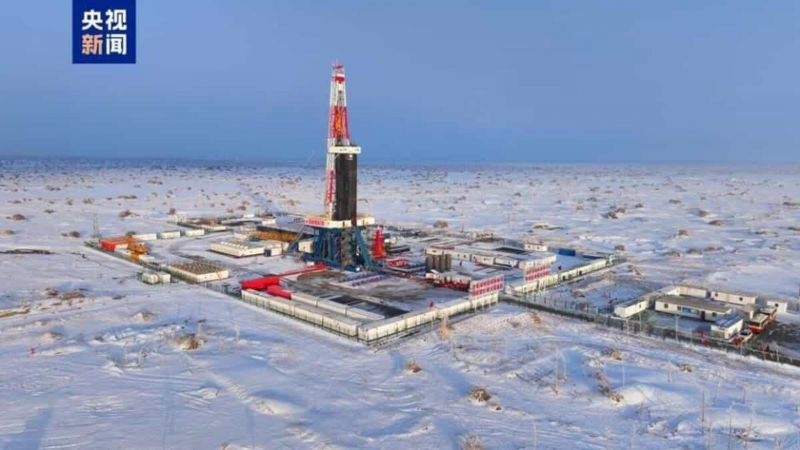 Китай пробурил суперглубокую нефтегазовую скважину